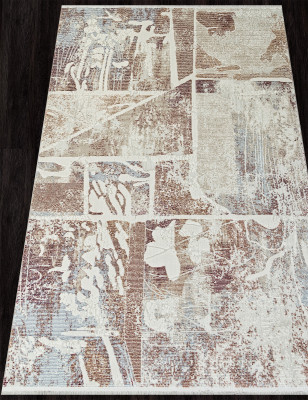 Ковер 00712F - L.BLUE FDY / BEIGE FDY - Прямоугольник - коллекция ASADU