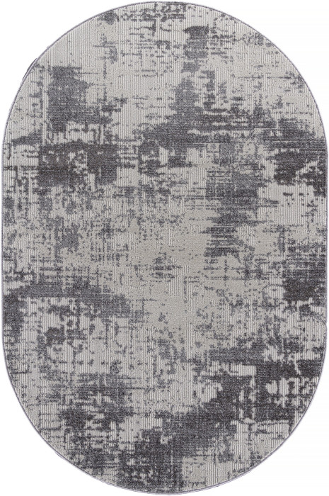 Ковер F230 - GRAY - Овал - коллекция NATUREL