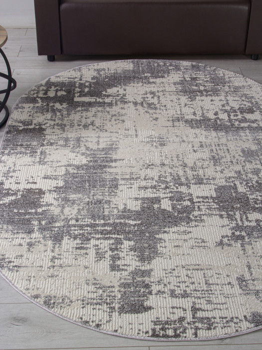Ковер F230 - GRAY - Овал - коллекция NATUREL