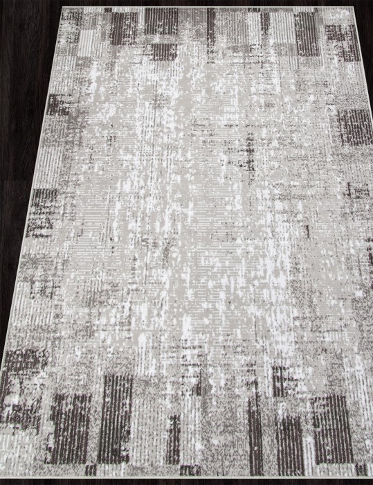 Ковер F396 - GRAY - Прямоугольник - коллекция SILVER