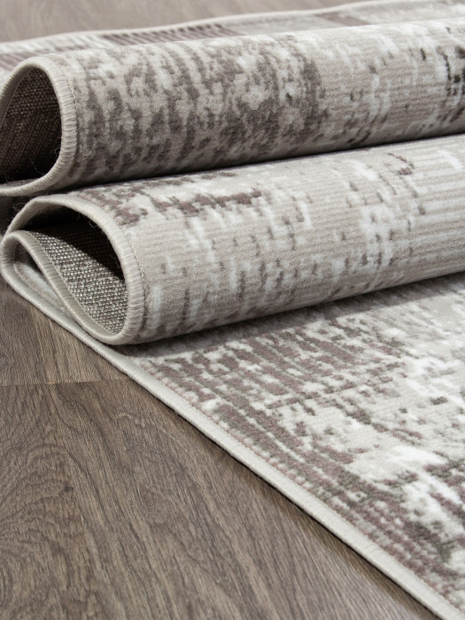 Ковер F396 - GRAY - Прямоугольник - коллекция SILVER