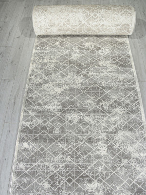 Ковер GA033G - GREY / GREY - Дорожка - коллекция ARMINA