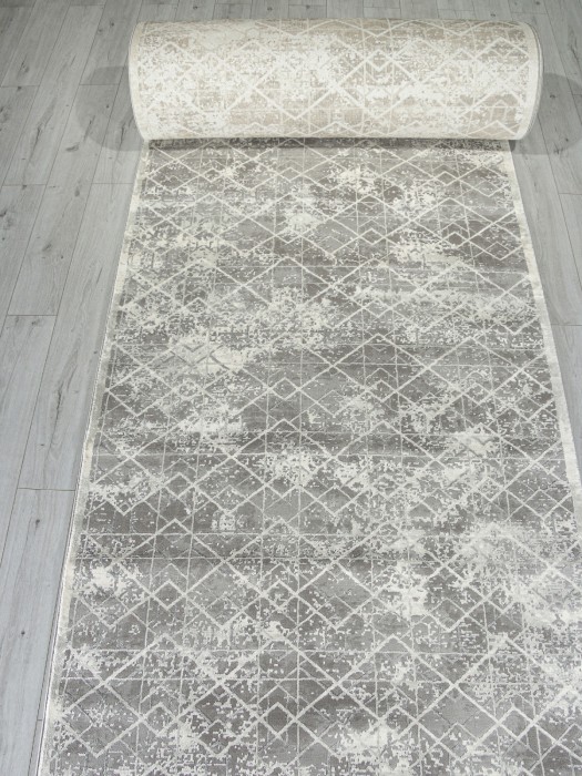 Ковер GA033G - GREY / GREY - Дорожка - коллекция ARMINA