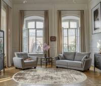 Ковер MARMARIS ( МАРМАРИС ) 26925A - GRY / D.BEIGE ( Овал )