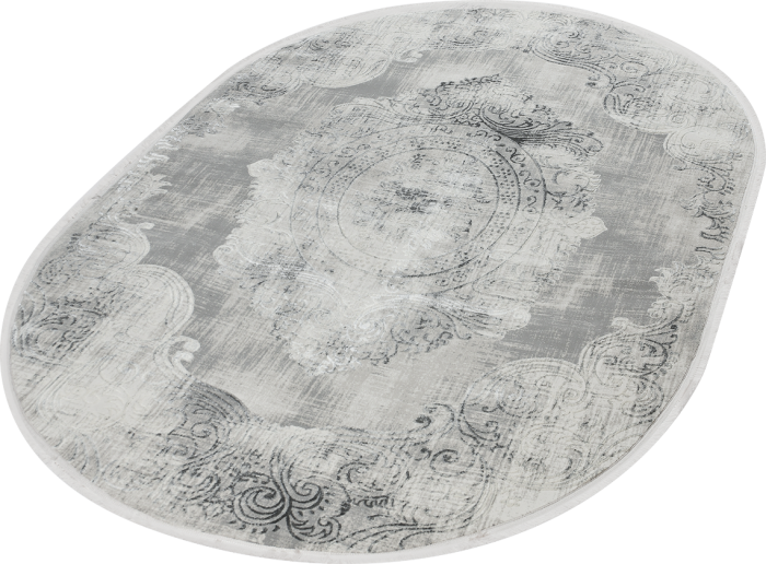 Ковер 36560A oval GREY / L.GREY