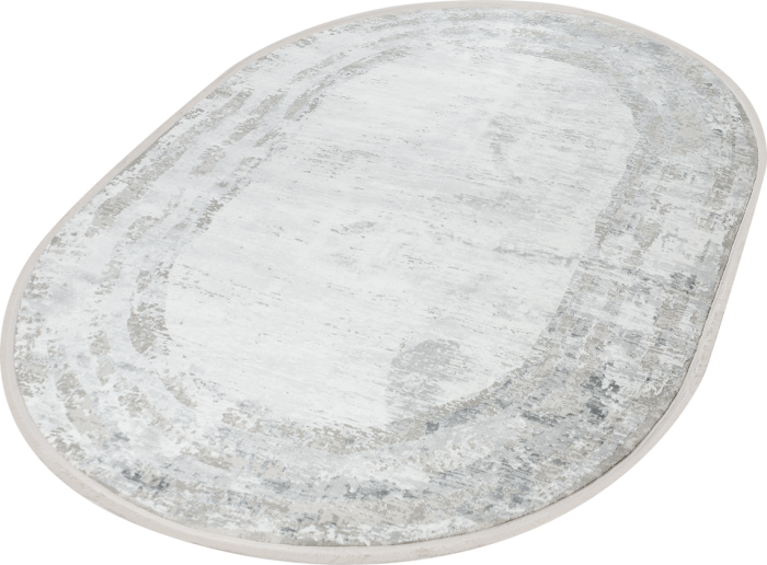 Ковер 38741A oval GREY / WHITE