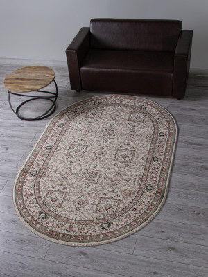 Ковер D868 - CREAM - Овал - коллекция COLIZEY