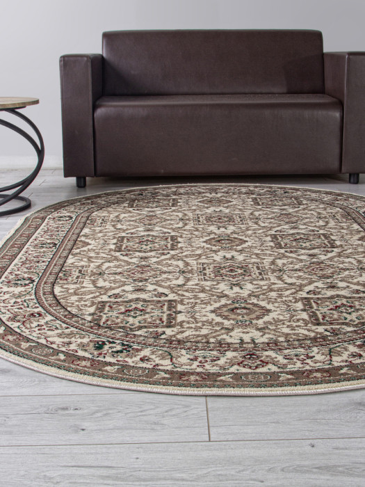 Ковер D868 - CREAM - Овал - коллекция COLIZEY