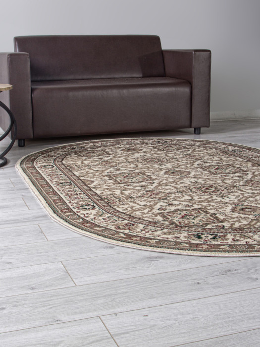 Ковер D868 - CREAM - Овал - коллекция COLIZEY