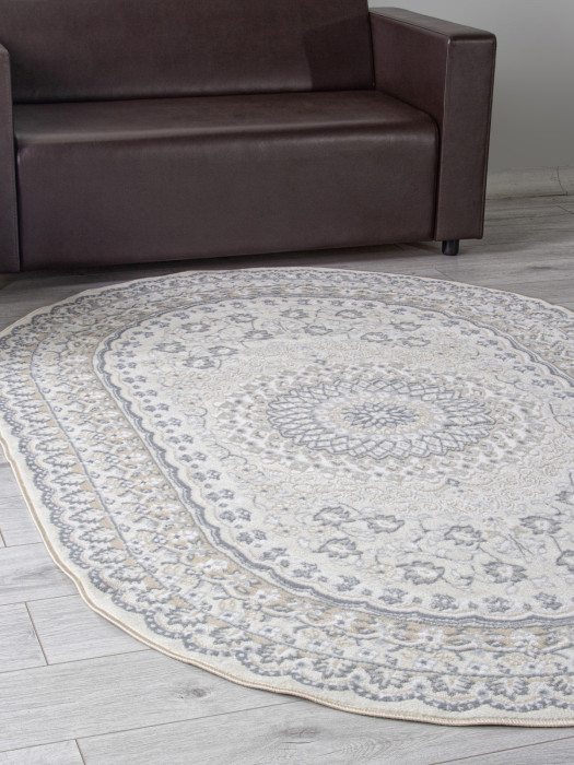 Ковер F399 - BEIGE - Овал - коллекция CUBA