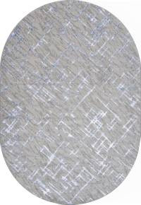 Ковер LIMAN ( ЛИМАН ) F164 - GRAY-BLUE ( Овал )
