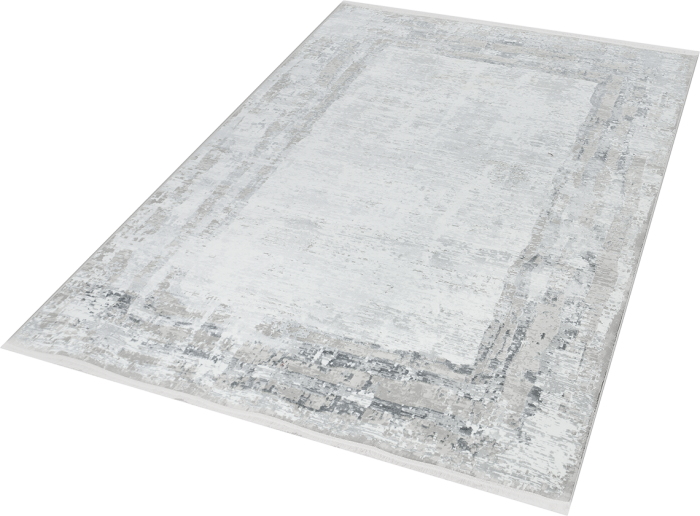 Ковер 38741A stan GREY / WHITE