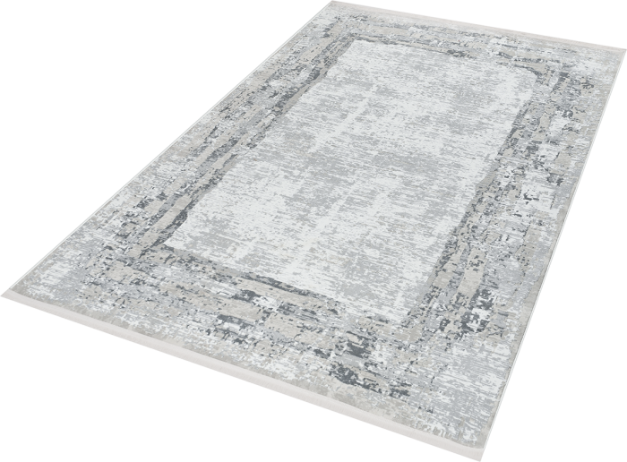 Ковер 38741A stan GREY / WHITE
