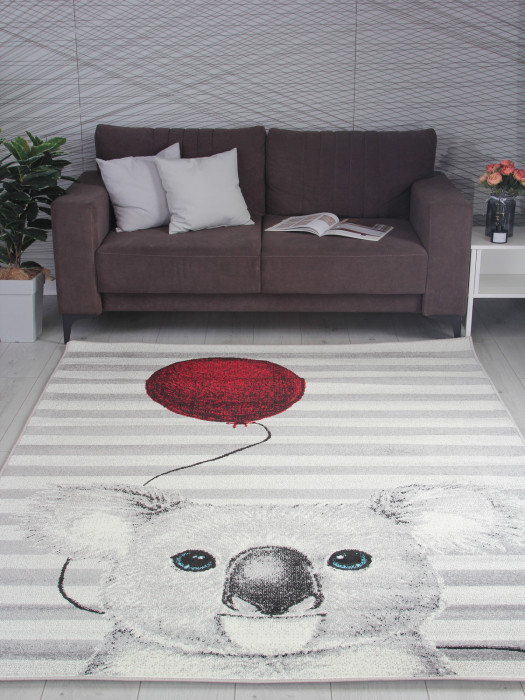 Ковер D869 - GRAY - Прямоугольник - коллекция ORION