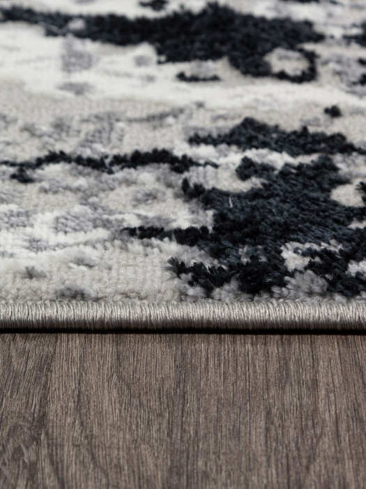 Ковер F285 - DARK GRAY - Прямоугольник - коллекция PALERMO