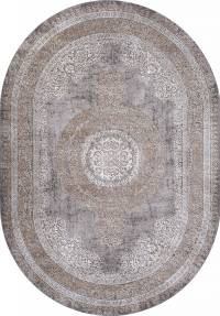 Ковер ARMINA ( АРМИНА ) 04073C - GREY / BROWN ( Овал )