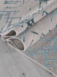 Ковер LIMAN ( ЛИМАН ) F164 - GRAY-D. BLUE