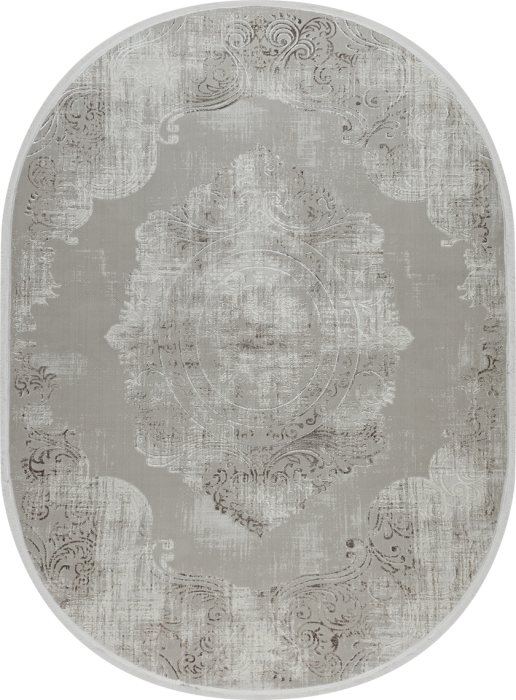 Ковер 36560A oval L.BEIGE / L.BEIGE