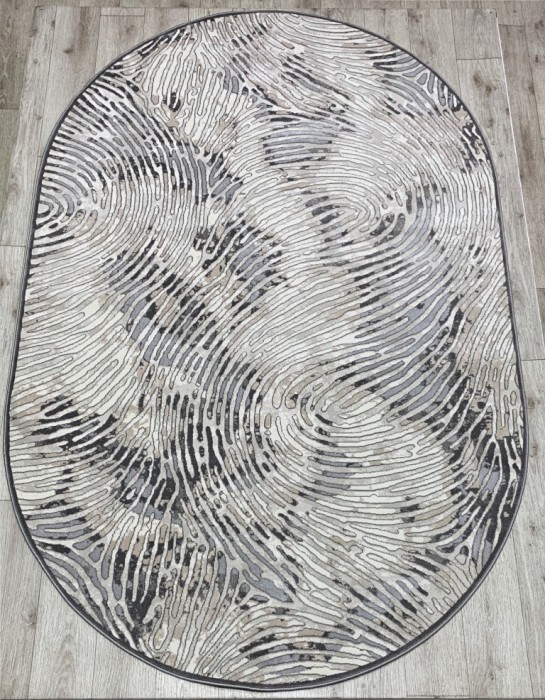 Ковер 36911A oval GREY / GREY