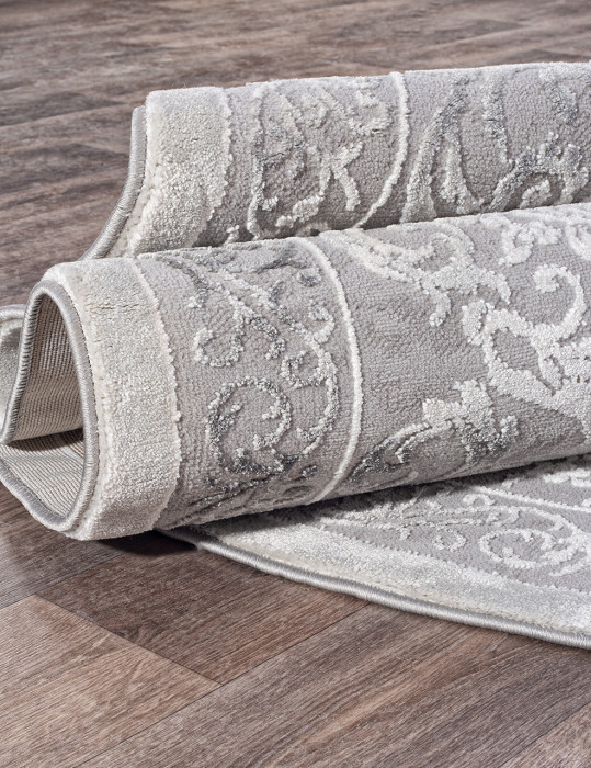 Ковер 03760A - GREY / GREY - Овал - коллекция ARMINA