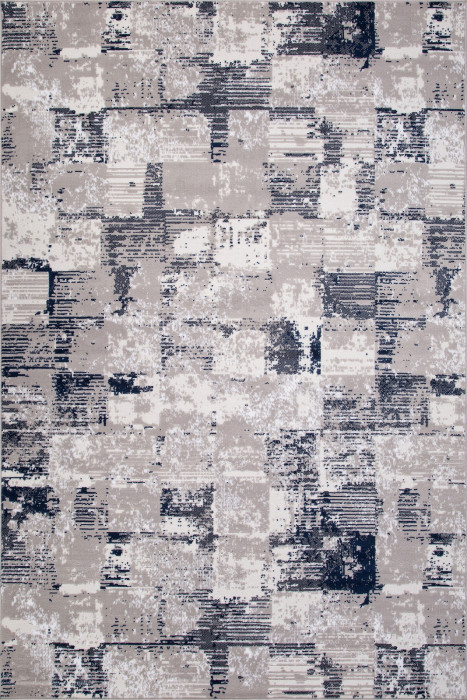 Ковер 8673 - GRAY-BLUE - Прямоугольник - коллекция RICHI