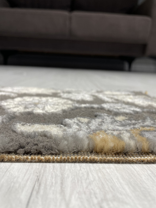 Ковер D870 - BEIGE 2 - Овал - коллекция SERENITY