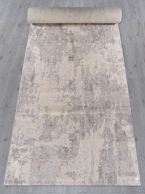 Ковер F169 - CREAM-GRAY - Дорожка - коллекция LIMAN