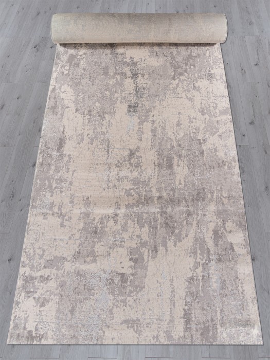 Ковер F169 - CREAM-GRAY - Дорожка - коллекция LIMAN