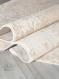 Ковер SIESTA ( СИЕСТА ) M028A - LIGHT BEIGE / BEIGE ( Овал )