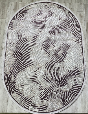 Ковер 36911A oval LILA / BEIGE