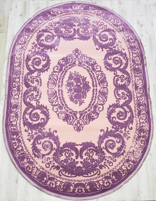 Ковер P4204C oval LILA / LILA