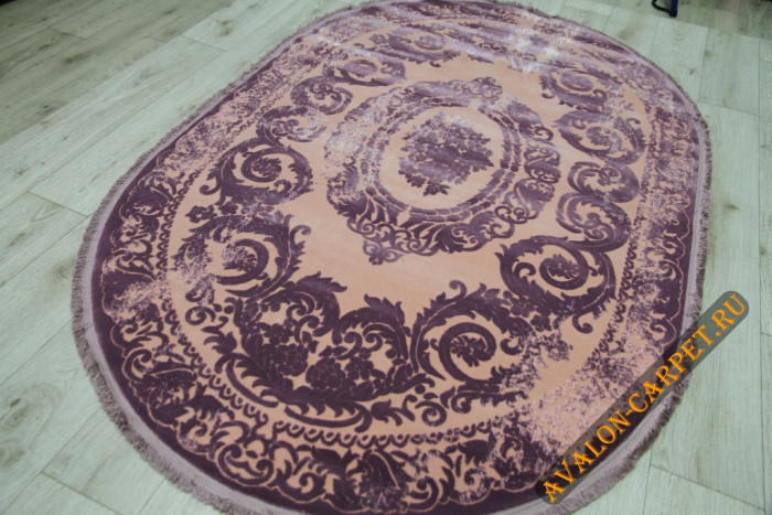 Ковер P4204C oval LILA / LILA