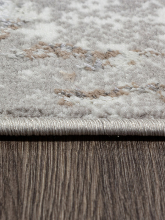 Ковер 00746B - BEIGE / GREY - Овал - коллекция PARADIZE