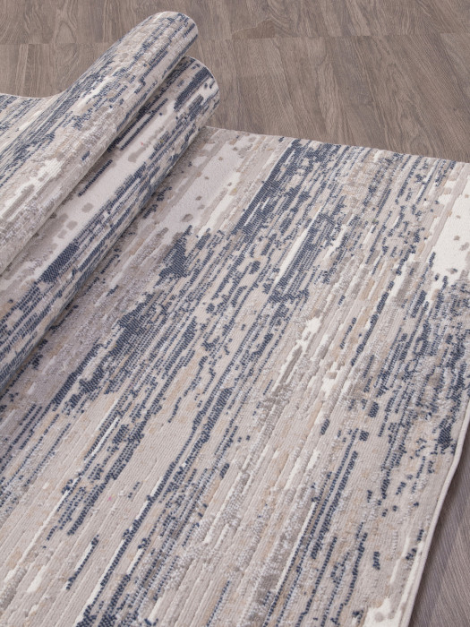 Ковер 8676 - GRAY-BLUE - Прямоугольник - коллекция RICHI