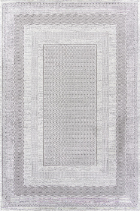 Ковер F040AC - GREY / WHITE - Прямоугольник - коллекция SIROCCO