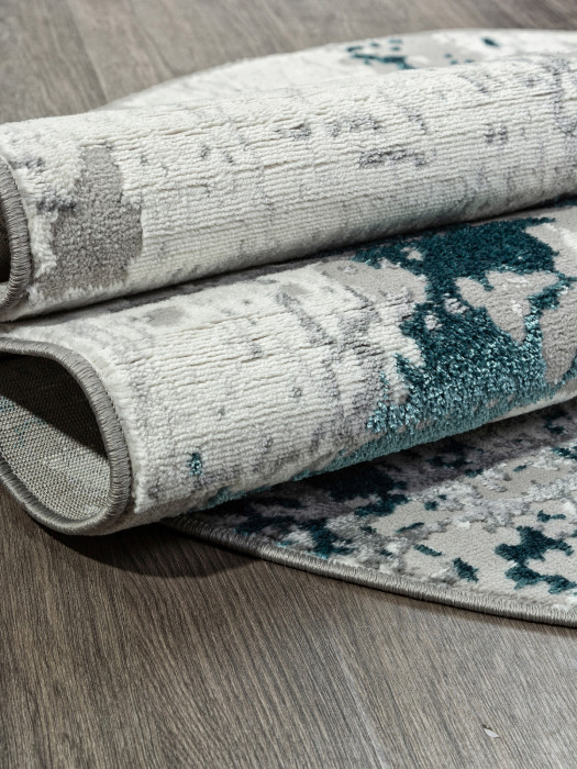 Ковер F285 - GRAY - Овал - коллекция PALERMO