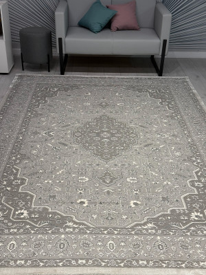 Ковер GA073G - GREY / GREY - Прямоугольник - коллекция ARMINA