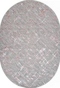 Ковер LIMAN ( ЛИМАН ) F164 - GRAY-PINK ( Овал )