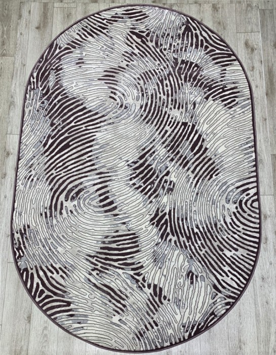 Ковер 36911A oval LILA / GREY