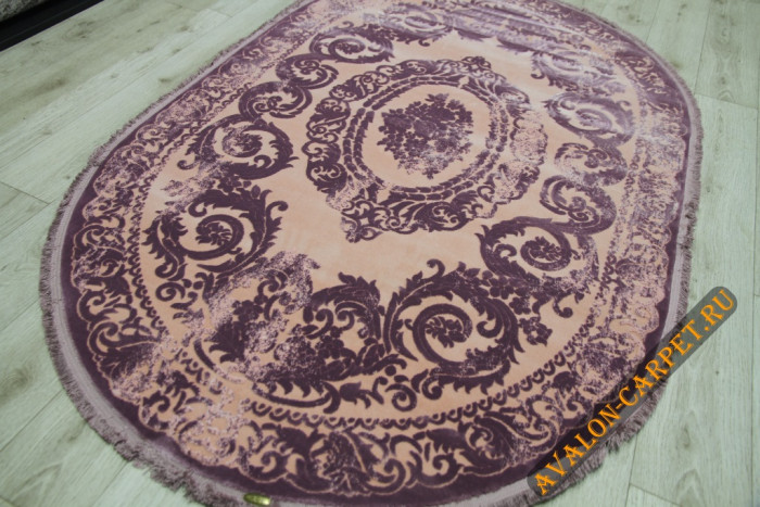 Ковер P4204C oval LILA/LILA