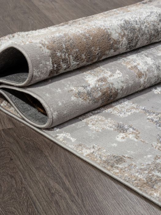 Ковер 00746B - BEIGE / GREY - Прямоугольник - коллекция PARADIZE