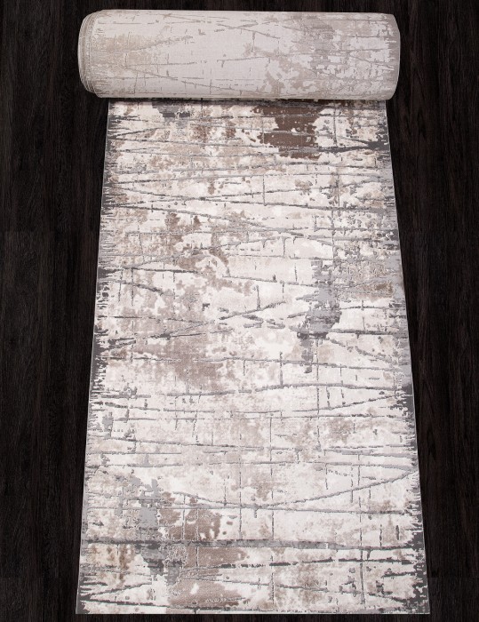 Ковер 03802A - GREY / BROWN - Дорожка - коллекция ARMINA