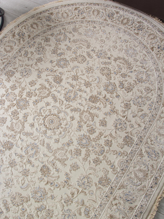 Ковер 35826Z - CREAM / BEIGE - Овал - коллекция JASMINE