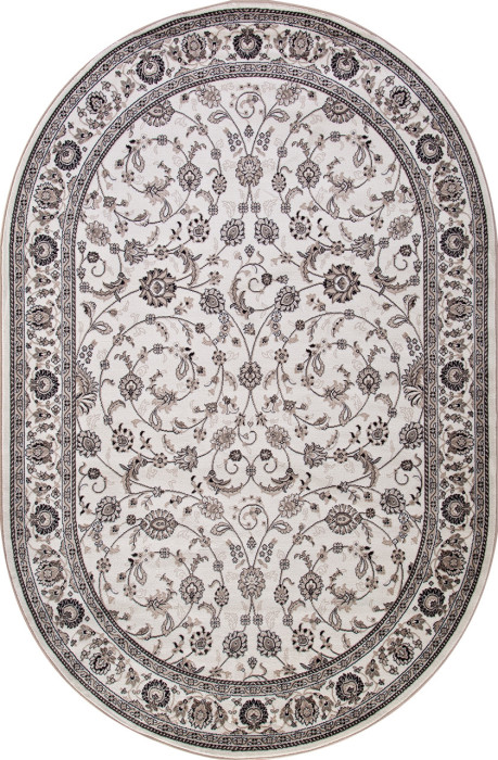 Ковер d251 - CREAM-BROWN - Овал - коллекция VALENCIA DELUXE