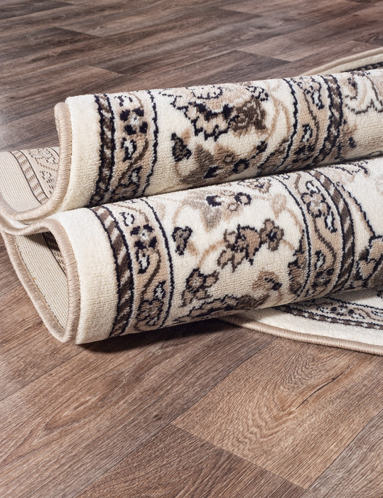 Ковер d251 - CREAM-BROWN - Овал - коллекция VALENCIA DELUXE