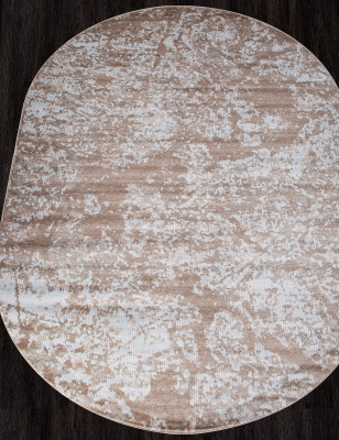 Ковер D941 - DARK BEIGE - Овал - коллекция MIRANDA