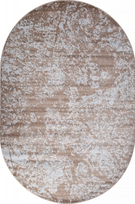 Ковер D941 - DARK BEIGE - Овал - коллекция MIRANDA
