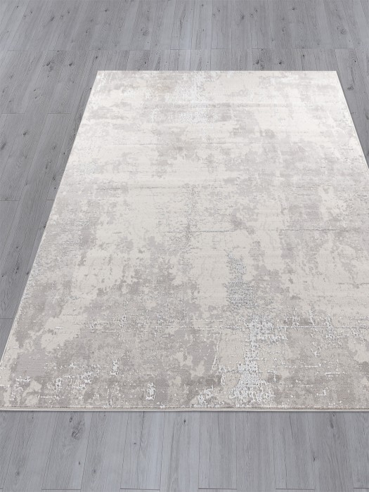 Ковер F169 - CREAM-GRAY - Прямоугольник - коллекция LIMAN