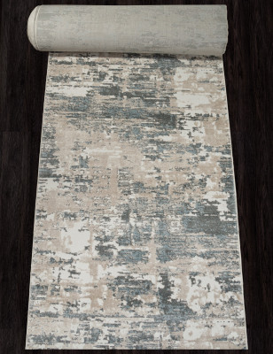 Ковер F231 - BEIGE-BLUE - Дорожка - коллекция NATUREL