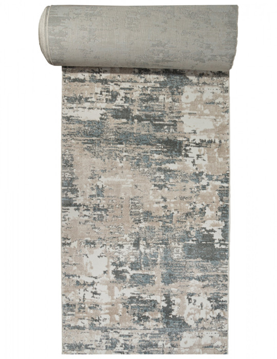 Ковер F231 - BEIGE-BLUE - Дорожка - коллекция NATUREL